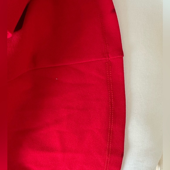 Windsor Fiona Formal One-Shoulder High Slit Red Dress Size Small - Picture 7 of 8